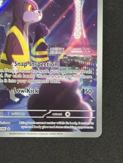 👀 PSA 10 Candidate Pokemon Watchog 097/086 Illustration Rare IR Chaos Rising NM - Image 4