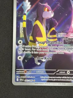 👀 PSA 10 Candidate Pokemon Watchog 097/086 Illustration Rare IR Chaos Rising NM - Image 5