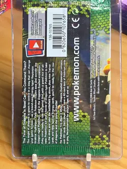 Pokemon TCG Black & White Dragon Exalted Booster Pack (EMPTY) - Image 2