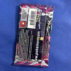 EMPTY Pokemon booster pack art set XY Phantom Forces Gengar Artwork Wrapper 820650109102 - Image 2