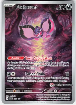 Pokemon Pecharunt (Pokemon Center Exclusive) 129 Holo Scarlet & Violet Promo - Image 1