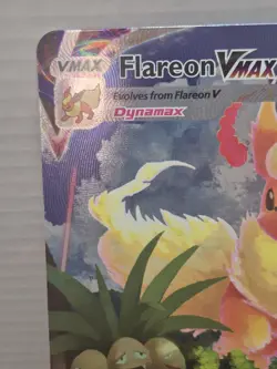 JUMBO Oversized Flareon VMAX Promo Alt Art SWSH180 Pokemon Premium Collection - Image 3