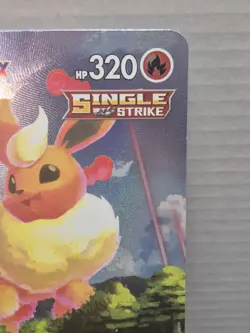 JUMBO Oversized Flareon VMAX Promo Alt Art SWSH180 Pokemon Premium Collection - Image 4