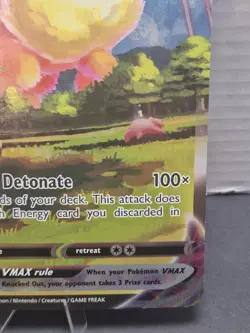 JUMBO Oversized Flareon VMAX Promo Alt Art SWSH180 Pokemon Premium Collection - Image 5