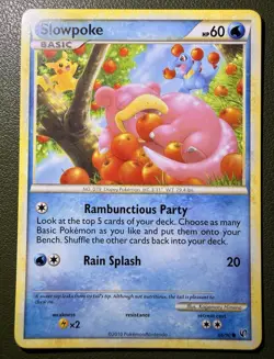 The Pokemon Company Slowpoke 66/90 Undaunted Regular Common Basic English 60 HP - Image 1