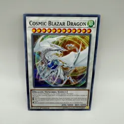 Yugioh Cosmic Blazar Dragon LED6-EN029 NM - Image 1