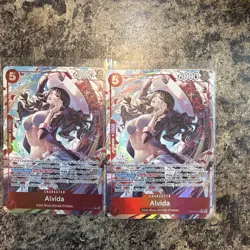Alvida Alt Art OP15-003 Adventure on Kami’s Island One Piece English Lot of 2 - Image 1