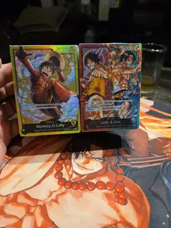 ONE PIECE TCG: (ST-30) Starter Deck EX: Luffy & Ace and St29 Brick Only Sealed - Image 1
