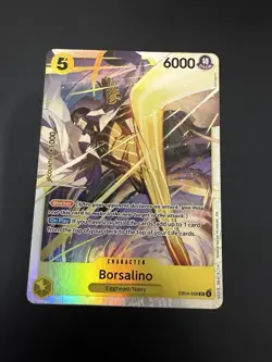 Borsalino EB04-058 SR NM Adventure On Kami’s Island OP15-EB04 One Piece TCG Eng. - Image 1