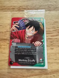 Monkey.D.Luffy (Ichiban Kuji Exclusive) OP13-001 One Piece Promo English Sealed - Image 1