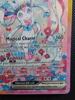 Pokemon TCG Prismatic Evolution Sylveon EX Card 156/131 - Image 4