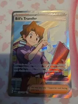 Pokemon TCG Bill's Transfer Scarlet & Violet 151 Ultra Rare Card 194/165, NM - Image 2