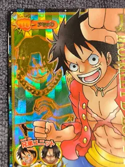 One Piece 2011 BANDAI BERRY MATCH IC LUFFY IC2-CP1 GOLD HOLO VINTAGE CARD PROMO - Image 3