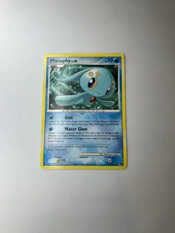 Manaphy Pokemon TCG POP Series 9 Rare Promo Card #2/17 - Image 1