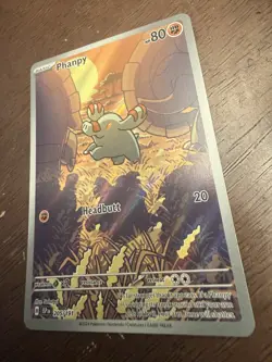 Phanpy SSP 205/191 Sv08: Surging Sparks Holo Card NM Condition, English - Image 1