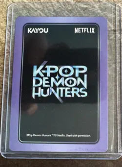 Kayou Kpop Demon Hunters Mystery UR KPDH01-UR-007 Card - Image 2