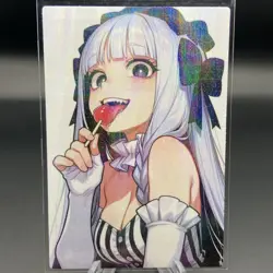 Francesca Prelati Holographic Anime Collectible Trading Card - Image 1