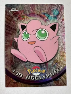 Jigglypuff #39 Topps 2000 Chrome Pokemon Card — EXCELLENT CONDITION! - Image 1