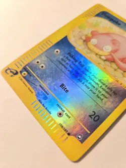 Slowpoke Reverse Holo 108/147 Rare!! Aquapolis E-Series 2002 - Pokemon TCG Card - Image 3