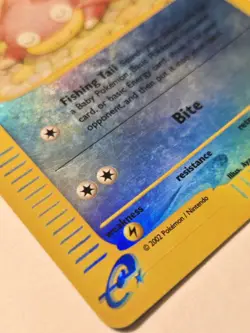 Slowpoke Reverse Holo 108/147 Rare!! Aquapolis E-Series 2002 - Pokemon TCG Card - Image 4