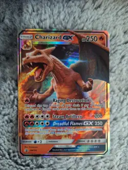 Pokemon Charizard GX SM195 Holo Rare Promo Card - Image 1