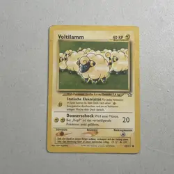 Pokemon TCG 2001 Neo Genesis German Language Card -- Voltilamm 65/111 Mareep - Image 1