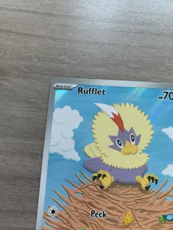 Rufflet 154/086 Illustration Rare Black Bolt Pokemon Card - Image 3