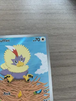 Rufflet 154/086 Illustration Rare Black Bolt Pokemon Card - Image 4