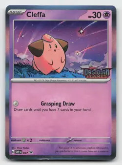 Pokemon Cleffa - (Prerelease) 037 Promo SV: Scarlet & Violet Promo Cards NM - Image 1