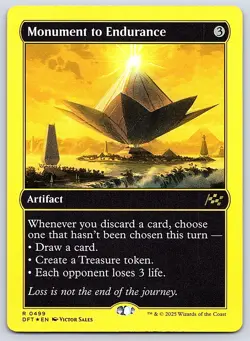 MTG - Aetherdrieft - Monument to Endurance (First-Place Foil) #499 -f593 - Image 1