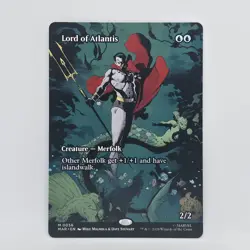 Lord of Atlantis M 0056 Marvel Super Heroes Magic the Gathering (NON FOIL) - Image 1