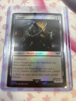 MTG Nazgul *FOIL* The Lord Of The Rings: Tales of Middle Earth 333 NM - Image 1