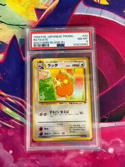 Raticate No.020 Southern Island Japanese PSA Graded 8 Pokemon TCG - Image 1