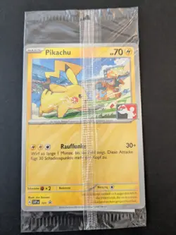 Pokemon Pikachu SVP 101 Black Star Promo Deutsch OVP - Image 1