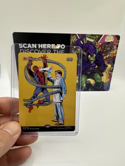 Counterspell (Borderless) 0009 - Marvel's Spider-Man MTG NM/M Ships Now - Image 1