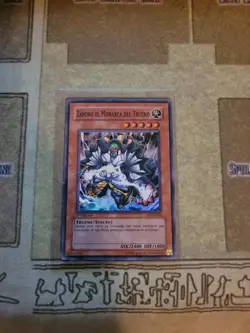 YUGIOH TCG ZABORG THE THUNDER MONARCH AST-023 SUPER 1ST EDITION VLP SPANISH - Image 1