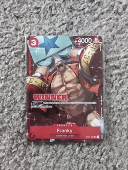 One Piece Card Game Franky OP01-021 WINNER English - Image 1