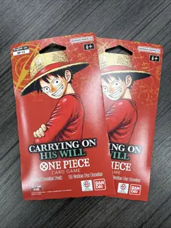 One Piece: OP-13 Carrying On His Will - Sleeved Booster Packs (Set Of Two) - Image 1