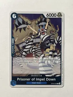 Prisoner of Impel Down OP16-042 The Time of Battle One Piece TCG - Image 1