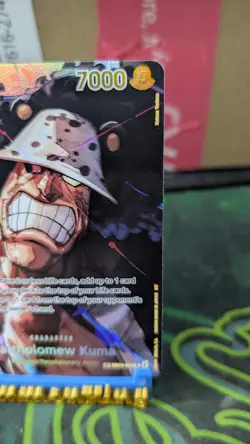 Bartholomew Kuma EB04-054 SP OP16 The Time of Battle One Piece TCG English - Image 2