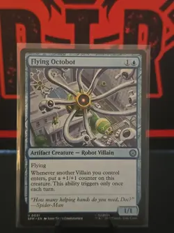 NM Flying Octobot, MTG, Marvel's Spider-Man, Magic the Gathering, 31 - Image 1