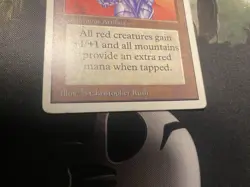 1x MTG Unlimited Edition Gauntlet of Might Magic: The Gathering Moderate Play - Image 2