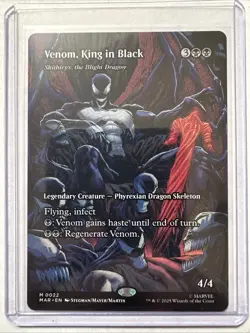 Venom, King in Black Borderless MTG Marvel Eternal-Legal Nm/M Non-foil - Image 1