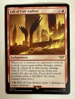 Fall of Cair Andros Lord of the Rings: 0124 Non-Foil MTG Magic - Image 1