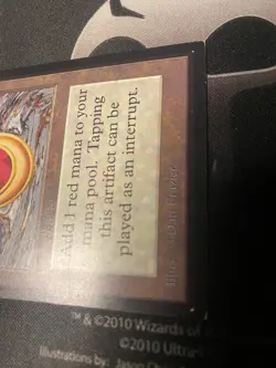 Mox Ruby Collector's Edition MTG Magic the Gathering Card, M/P-L/P Condition - Image 5