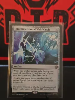 x1 Interdimensional Web Watch R MTG Marvel's Spider-Man M/NM, English - Image 1