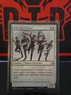 NM Foil Wild Pack Squad, MTG, Marvel's Spider-Man, Magic the Gathering, 23 - Image 1