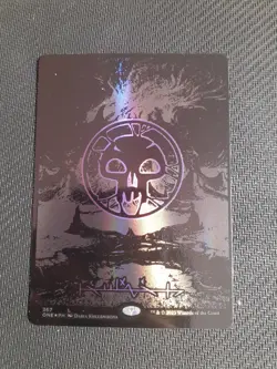 MTG - Swamp - Oil Slick Raised Foil - All Will be One - Magic the Gathering - Image 1