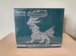 Pokemon Sun & Moon Crimson Invasion Elite Trainer Box ETB Sealed Box NEW - Image 1