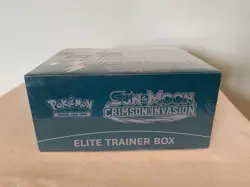 Pokemon Sun & Moon Crimson Invasion Elite Trainer Box ETB Sealed Box NEW - Image 5